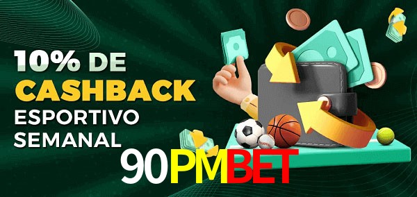 10% de bônus de cashback na 90PMBET